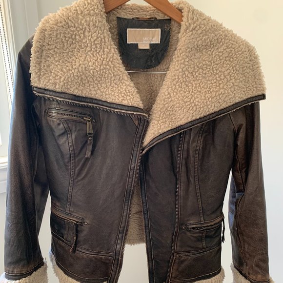 Vintage Shearling Jacket - Picture 1 of 3